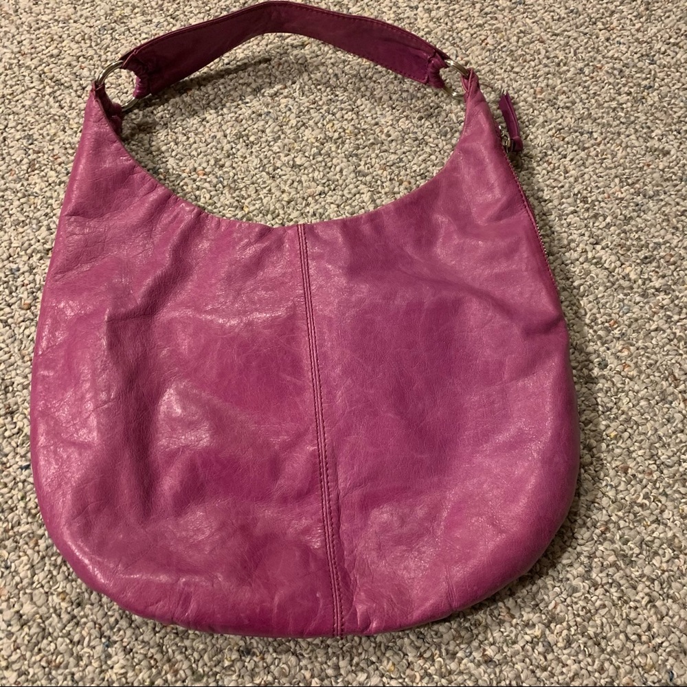 HOBO Shoulder Bag • Fuchsia